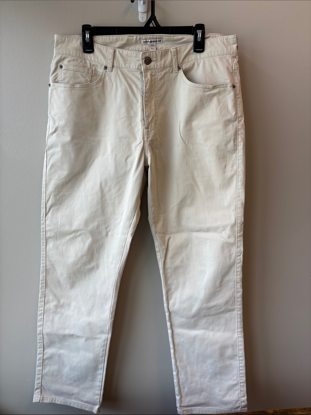 Peter Millar Light Kacki Slim Straight Jeans Pants